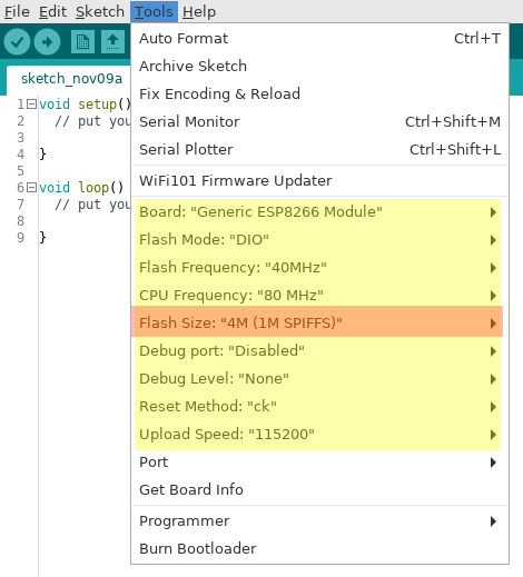 arduino_boardsettings
